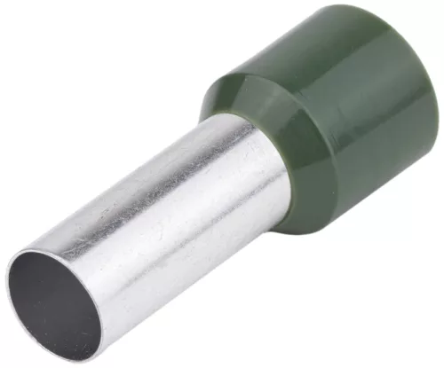 Tracon, E132, érvéghüvely szigetelt, 50 mm2, oliva ( teljes hossz: 36 mm ) Tracon ( E132 )