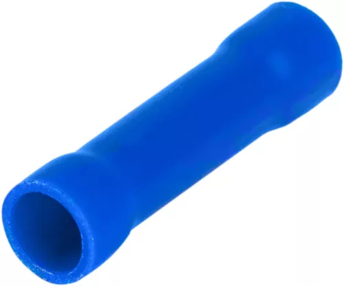 Tracon KTH szigetelt toldóhüvely ónozott elektrolitréz kék 2,5 mm²