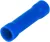Tracon KTH Szigetelt toldóhüvely 2,5 mm2, L=25 mm, d1=2,7 mm, kék ( KTH )