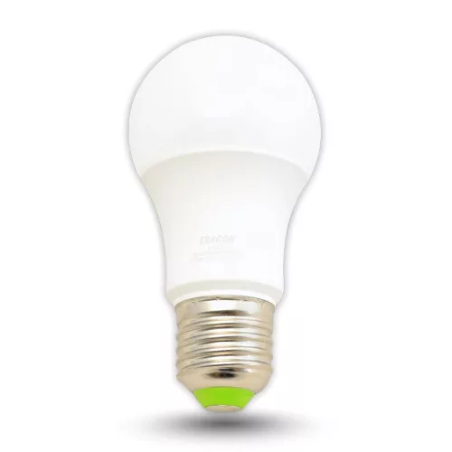 Tracon, LA555NW, LED-es fényforrás, ( normál gömb alakú) 5W-os teljesítményű, E27 foglalattal, 4000K-es színhőmérsékletü, SMD LED ( 400 lm ) Tracon ( LA555NW )