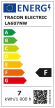 Tracon, LA607NW, LED-es fényforrás, ( normál gömb alakú) 7W-os teljesítményű, E27 foglalattal, 4000K-es színhőmérsékletü, SMD LED ( 500 lm ) Tracon ( LA607NW )