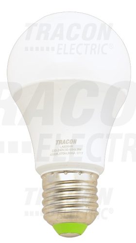 Tracon, LA608NW, LED-es fényforrás, ( normál gömb alakú) 8W-os teljesítményű, E27 foglalattal, 4000K-es színhőmérsékletü, SMD LED ( 560 lm ) Tracon ( LA608NW )