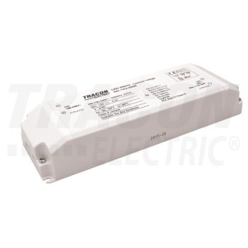   Tracon, LED-CV-50W, LED meghajtó, állandó feszültségű, 50W teljesítménnyel, 220-240 V AC/12 V DC, IP20, 4,2A (Tracon LED-CV-50W)