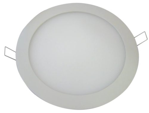 Tracon, LED-DL-12NW, LED panel fehér, kerek, 12 W teljesítménnyel, 4000 K, 800lm fényerővel, mennyezetre, D=168 mm, IP 40 (Tracon LED-DL-12NW)