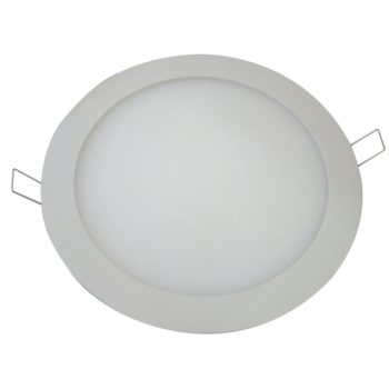   Tracon, LED-DL-12WW, LED panel fehér, kerek, 12 W teljesítménnyel, 2700 K, 850lm fényerővel, mennyezetre, D=168 mm, IP 40 (Tracon LED-DL-12WW)