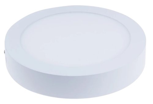Tracon, LED-DLF-12NW, falon kívüli, kerek, LED-es fehér fali lámpa, mennyezetre és oldalfalra, 12 W teljesítménnyel, 4000 K, 800lm fényerővel, D=175 mm, IP 40 (Tracon LED-DLF-12NW)