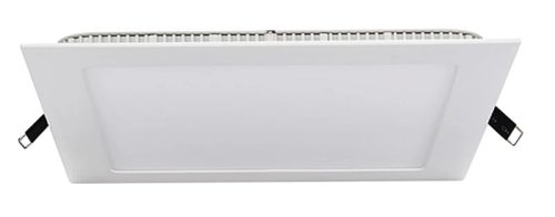 Tracon, LED-DLN-6NW, LED panel fehér kerettel, 6 W teljesítménnyel, 4000 K, 400lm fényerővel, rugós rögzítővel, 120X120 mm, süllyeszthető, IP40 (Tracon LED-DLN-6NW)