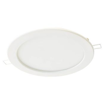   Tracon, LED-DLV-6NW, LED panel IP44-es, vízálló, fehér, 6 W teljesítménnyel, 4000 K, 390lm fényerővel, mennyezetre, D=115 mm (Tracon LED-DLV-6NW)