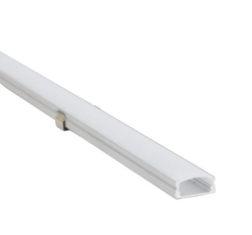 Tracon LEDSZPS10 Alumínium profil LED szalagokhoz, lapos W=10mm (Tracon LEDSZPS10)