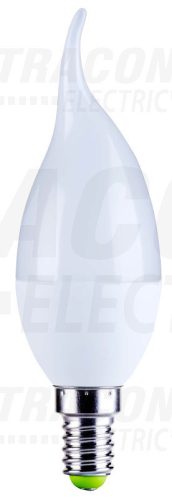 Tracon, LGYF5W, LED-es fényforrás, ( gyertya alakú )5W-os teljesítményű, E14 foglalattal, 2700K-es színhőmérsékletü, SMD LED ( 380 lm ) Tracon ( LGYF5W )