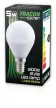 Tracon, LMG455W, LED-es fényforrás, ( kisgömb alakú ) 5W-os teljesítményű, E14 foglalattal, 2700K-es színhőmérsékletü, SMD LED ( 370 lm ) Tracon ( LMG455W )
