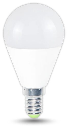 Tracon, LMG458NW, LED-es fényforrás, ( kisgömb alakú ) 8W-os teljesítményű, E14 foglalattal, 4000K-es színhőmérsékletü, SMD LED ( 570 lm ) Tracon ( LMG458NW )