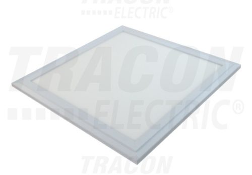 Tracon, LP606040NW, LED panel fehér kerettel, 40 W teljesítménnyel, 4000 K, 2900lm fényerővel, 600x600 mm, álmennyezeti vagy kiegészítővel falon kívüli szerelhetőség, IP40 (Tracon LP606040NW)