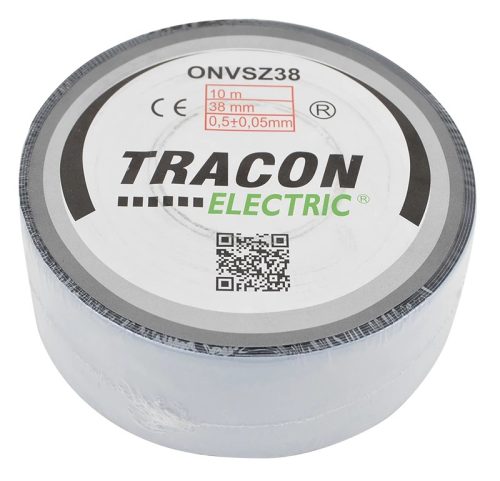 Tracon, ONVSZ38, önvulkanizáló szalag, fekete, 10 m x 38 mm, -40°C-75°C Tracon (ONVSZ38)