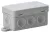 Tracon PD75X35 rugalmas kötődoboz falon kívüli szürke 80x42x40 mm IP54
