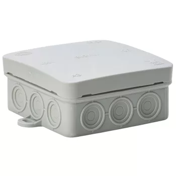 Tracon PD85X85 rugalmas kötődoboz falon kívüli szürke 85x85x37 mm IP54