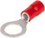 Tracon PSZ10-10 szigetelt szemes saru piros 10 mm² M10