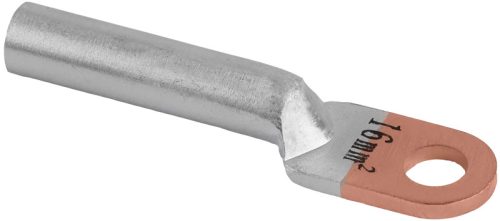 Tracon RA16-6 szigeteletlen réz-alumínium szemessaru, 16mm2, M6, (d1=5,8mm, d2=6,5mm)