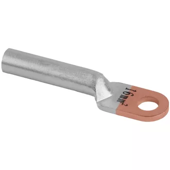 Tracon RA16-8 szigeteletlen réz-alumínium (Cu-Al) szemes csősaru 16 mm² M8