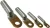 Tracon RA240-16 szigeteletlen réz-alumínium szemessaru, 240mm2, M16, (d1=21mm, d2=16,5mm)
