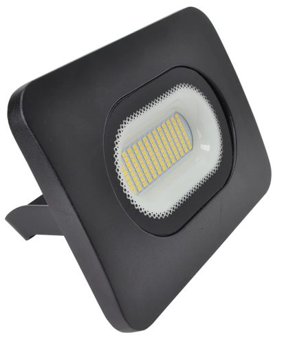 Tracon RSMDL50 LED-es, SMD fényvető, 50 W teljesítménnyel, fekete színben, 4000K színhőmérséklettel, IP65-ös védelemmel, 3750 lm fényerővel