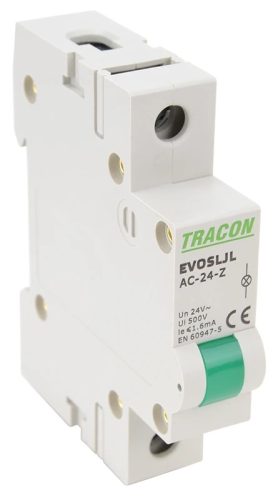 Tracon SLJL-AC24-Z moduláris jelzőlámpa, 1db zöld leddel, 24V AC