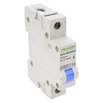   Tracon SLJL-DC220-K moduláris jelzőlámpa, 1db kék leddel, 220V DC