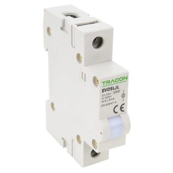   Tracon SLJL-DC24-F moduláris jelzőlámpa, 1db fehér leddel, 24V DC