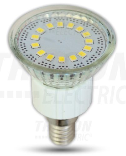 Tracon, SMD-E14-15-CW, LED-es fényforrás, ( 15 LEDES spot ), 4W-os teljesítményű, E14 foglalattal, 6400K-es színhőmérsékletü, SMD LED ( 320 lm ) Tracon ( SMD-E14-15-CW )