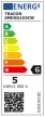 Tracon, SMDGU105CW, LED-es fényforrás, ( opál búrás, műanyag házas spot ) 5W-os teljesítményű, GU10 foglalattal, 6000K-es színhőmérsékletü, SMD LED ( 320 lm ) Tracon ( SMDGU105CW )