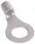 Tracon SZ10-8 szigeteletlen szemes saru, 10mm2, M8, (d1=4,5mm, d2=8,4mm), ónozott elektrolitréz