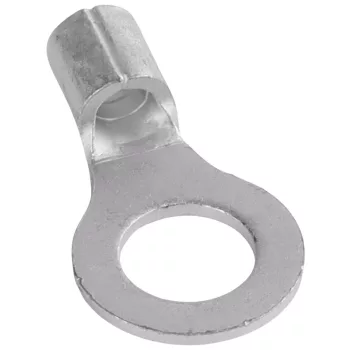   Tracon SZ2.5-4 szigeteletlen szemes saru, 2,5mm2, M4, (d1=3mm, d2=4,3mm), ónozott elektrolitréz