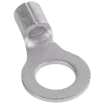   Tracon SZ2.5-5 szigeteletlen szemes saru, 2,5mm2, M5, (d1=3mm, d2=5,3mm), ónozott elektrolitréz