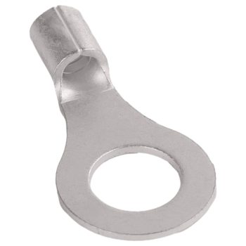   Tracon SZ4-4 szigeteletlen szemes saru, 4mm2, M4, (d1=3,4mm, d2=4,3mm), ónozott elektrolitréz