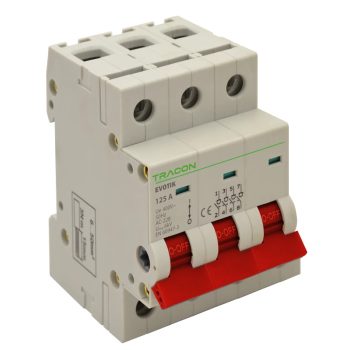 Tracon TIK3-125 moduláris leválasztó kapcsoló, 3P 125A