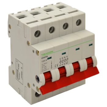 Tracon TIK4-32 moduláris leválasztó kapcsoló, 4P 32A