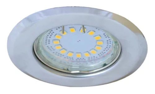 Tracon, TLC-2C, beépíthető hidegtükrös króm spot lámpatest, MR16-es foglalattal, NEM állítható (FIX), (MAX 50W) D=82mm (Tracon TLC-2C)