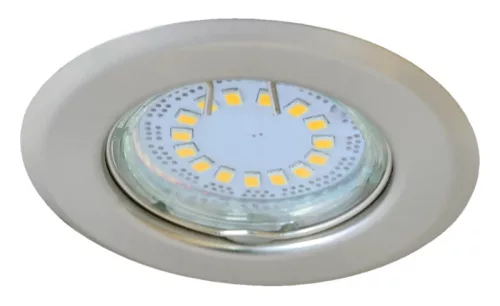 Tracon, TLC-2MC, beépíthető hidegtükrös matt króm spot lámpatest, MR16-es foglalattal, NEM állítható (FIX), (MAX 50W) D=82mm (Tracon TLC-2MC)