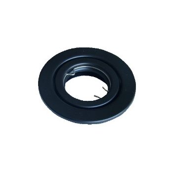   Tracon, TLC-6B, beépíthető hidegtükrös fekete spot lámpatest, MR16-es foglalattal, lámpafoglalat nélkül, 30°-ban állítható, (MAX 50W) D=105mm (Tracon TLC-6B)