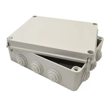Tracon TQBY25209 falon kívüli kötődoboz, 250×200×90 mm, IP65