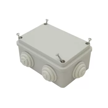 Tracon TQBY8125 falon kívüli kötődoboz, 80×120×50 mm, IP55