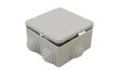 Tracon TQBY884 falon kívüli kötődoboz, 80×80×40 mm, IP44