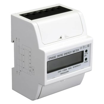   Tracon TVO-F1-CT digitális fogyasztásmérő 1 fázis áramváltós, 4 modul