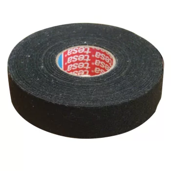   Tracon, TVSZ25, vászon szigetelő szalag , fekete, 25 m x 25 mm, -40°C-105°C Tracon (TVSZ25)