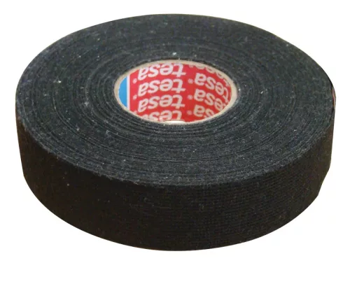 Tracon, TVSZ25, vászon szigetelő szalag , fekete, 25 m x 25 mm, -40°C-105°C Tracon (TVSZ25)