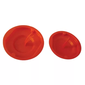 Tracon VAKFED70 Vakolófedél piros D=76mm