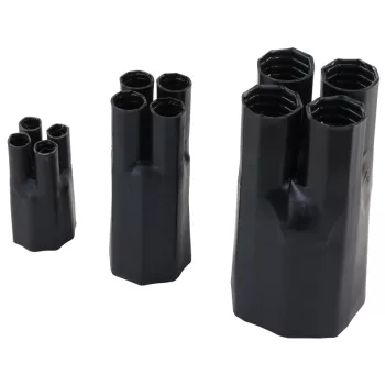   Tracon, VE8035C, zsugor végelzáró, 4 eres árnyékolatlan kábelhez, gyantás, 4×120-4×240 mm2 Tracon (VE8035C)