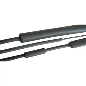 Tracon ZS19/6R közepesfalú zsugorcső 4:1 fekete 19/6 mm