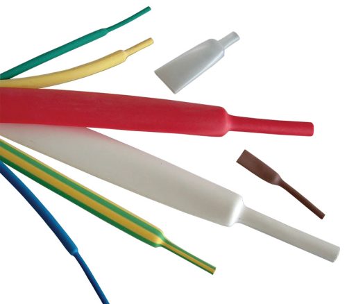 Tracon, ZS508P, zsugorcső, vékonyfalú, 50,8/25,4 mm, 2:1 zsugorodás , piros, 1 m-es Tracon (ZS508P)