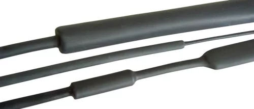Tracon, ZS8/2R, gyantás zsugorcső, közepesfalú, 8/2 mm, 3:1/4:1 zsugorodás , fekete, 1 m-es Tracon (ZS8/2R)